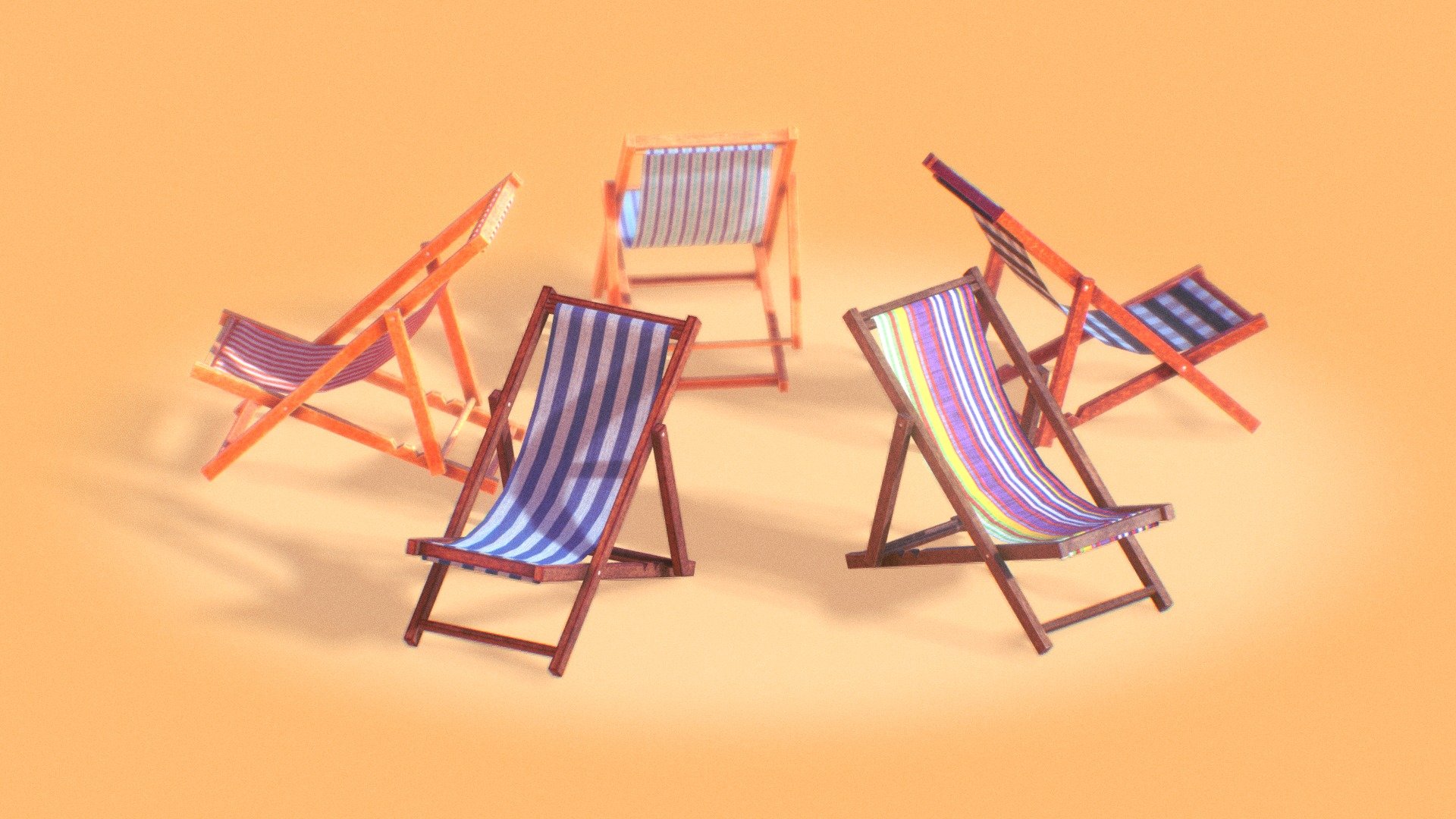 If you post your work on instagram please tag me, I want to see how you use my 3d models. @leo_isidrobyme ༼ つ ◕_◕ ༽ つ - BEACH CHAIRS - Buy Royalty Free 3D model by Leo Isidro (@leo.isidro3) 3d model