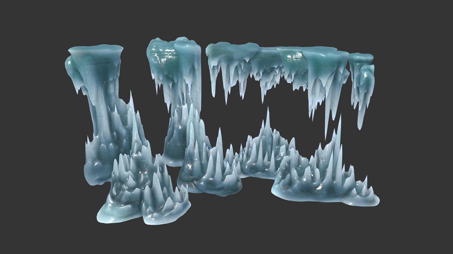 The preview model has been sliced to protect the safety of the model in a real-time viewing environment. The model you purchase will be a complete and unaltered version without any slicing.

A. General product description:

This product contains 10 ice spike cave 3D models. The shapes of these models are icy stalactites, they are cylindrical shapes formed by dripping water in a frozen environment. The model's details are shown from various angles, allowing you to duplicate and manipulate them by rotating, flipping, and scaling to create different shapes.

B. Description of packages:




Polycount: This product features 10 low-poly ice spike cave model with approximately 5000 polygons.

Texture: It comes with a high-resolution texture measuring 4096 x 4096, which includes Basecolor, Normal Direct-X, Normal, Roughness, Glossiness, Ambient Occlusion, Emissive, and SpecularSmoothness maps.
 - Low poly Ice Spike Cave 230501 - Buy Royalty Free 3D model by Mega 3D (@3dlandscape) 3d model