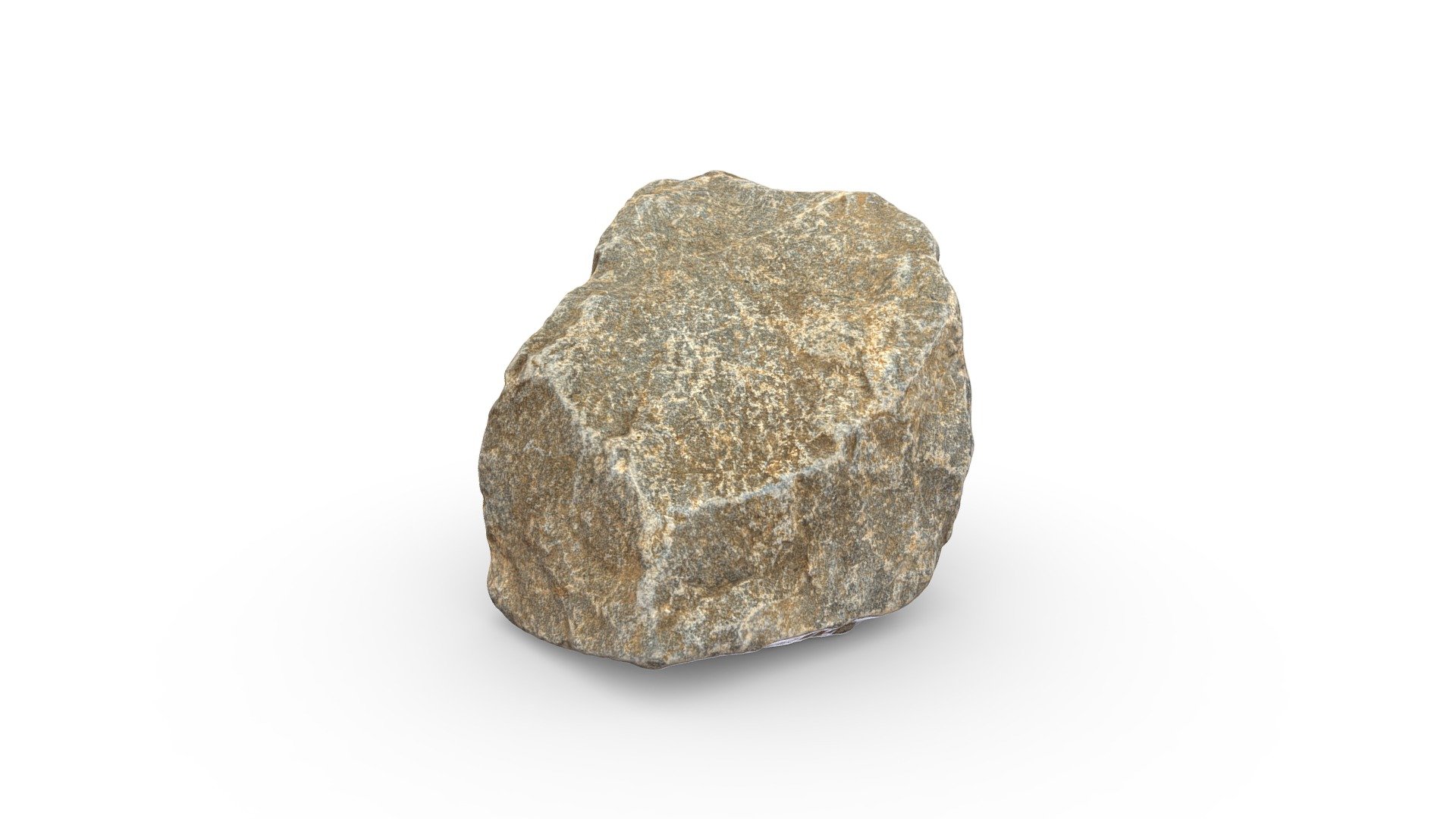 High-poly sharp stone photogrammetry scan. PBR texture maps 4096x4096 px. resolution for metallic or specular workflow. Scan from real stone, high-poly 3D model, 4K resolution textures.

Additional file contains low-poly 3d model version, game-ready in real time 3d model