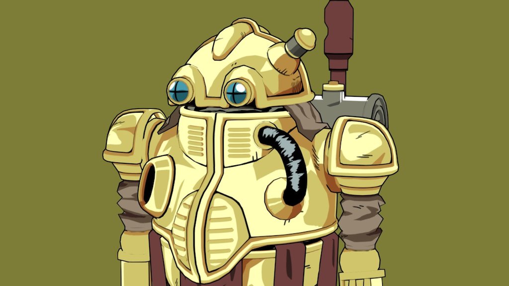 NOT FOR SALE

【クロノトリガー】ロボ

Fanart of Robo - one of my favorite characters from Chrono Trigger.

Twitter https://twitter.com/JunSkywa1ker

Artstation https://www.artstation.com/junskywa1ker - ''Chrono Trigger'' - Robo - 3D model by Atsushi Tamaki (@tama-chan.jp) 3d model