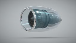 Rolls-Royce Trent 800 Wip turbine, aircraft, engine, boeing777, rolls-royce