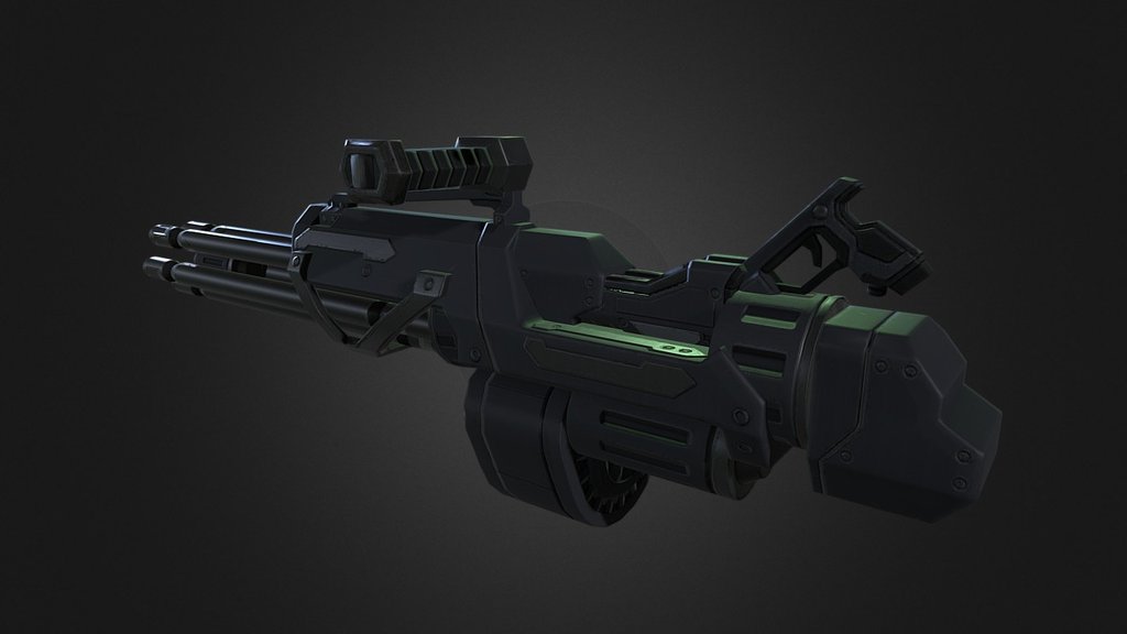 A selection of weapons made for Satellite Reign.

http://satellitereign.com/

These weapons are made from modular pieces so as to re-use the same geometry as much as possible 3d model