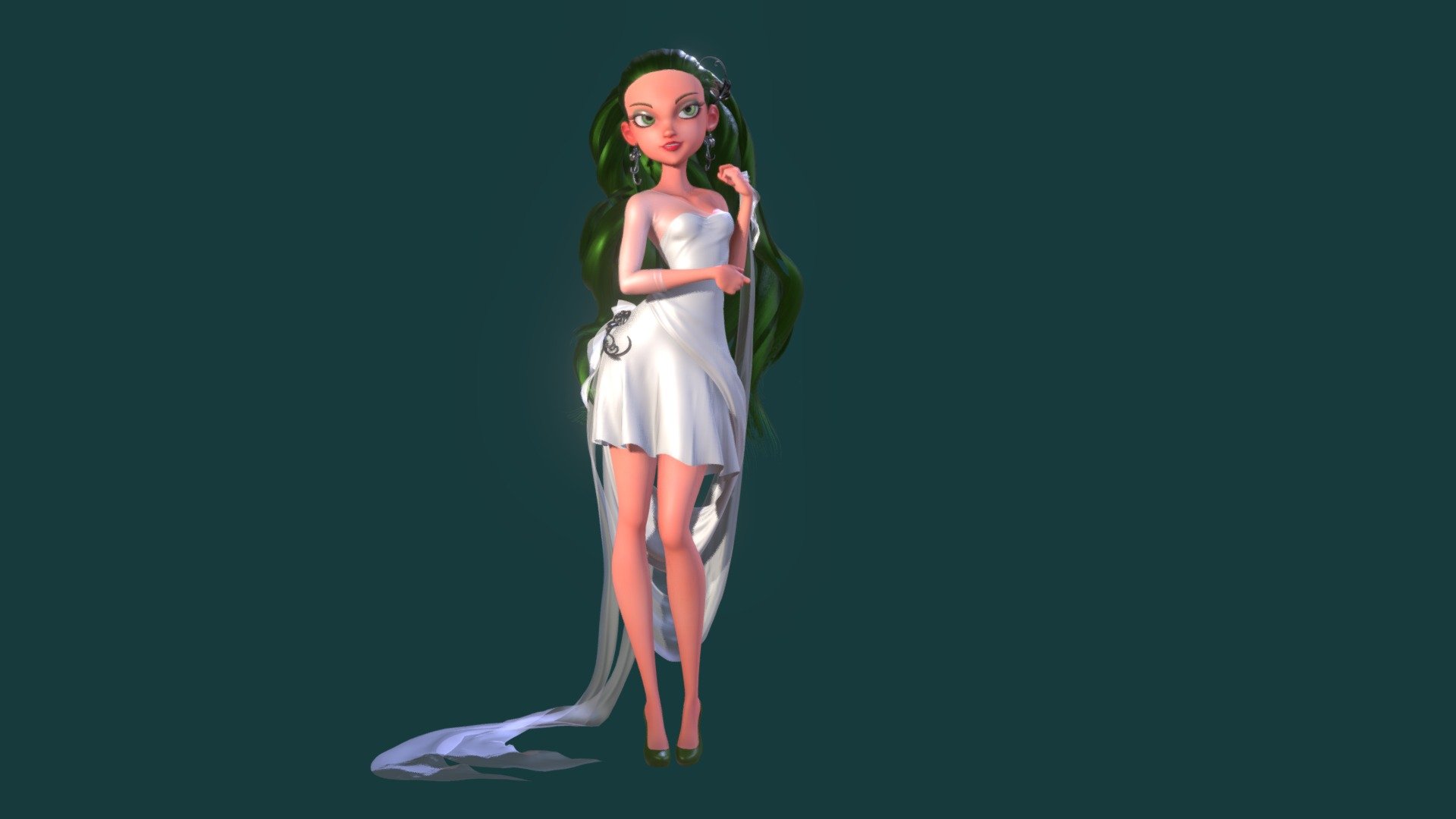 Work based in a personal 2D sketch 3d model