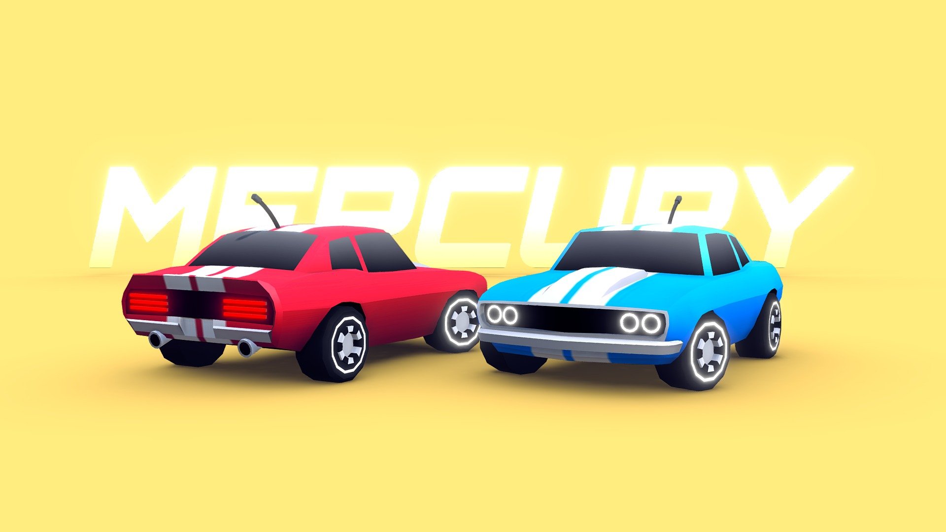 This car is going to be added to TURBO: Cartoon Racing Cars. This update will be dropped on both Unity and Sketchfab very soon!.

I hope you like it.

Best regards, Mena 3d model