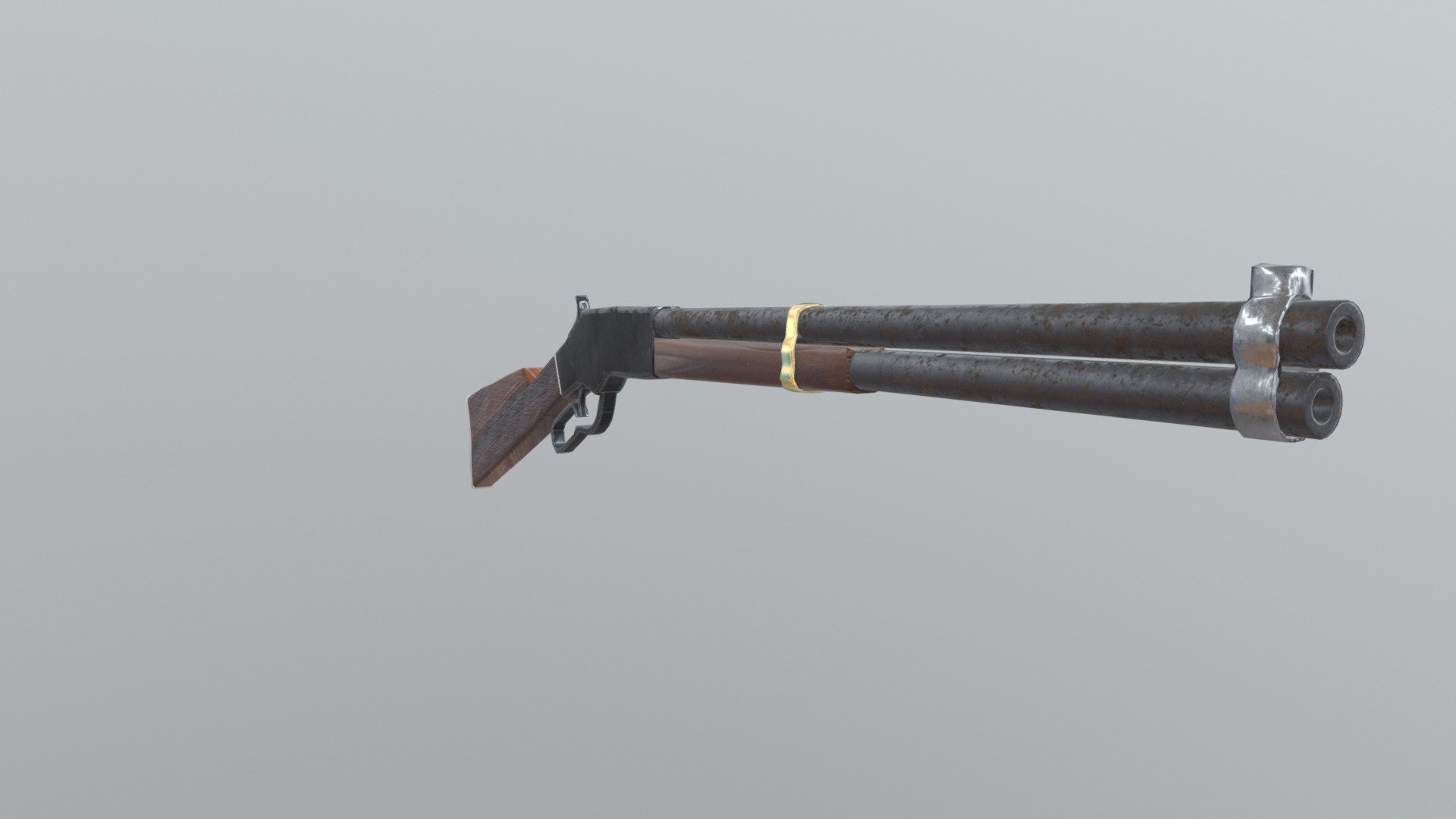 Very first attempt at creating a model of a Winchester 1866, I think I did rather well for my first attempt, at texturing it with Substance Painter 3d model