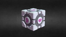Companion Cube portal