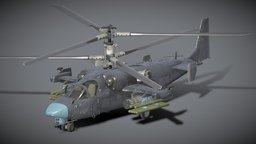 [PBR] Kamov Ka-52 russian-army, military-aircraft, pbr, helicopter, ka52