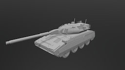Tank destroyer tank, military-vehicle, 3dsmax, concept, war