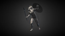 Warrior #11 warrior, figure, anatomical