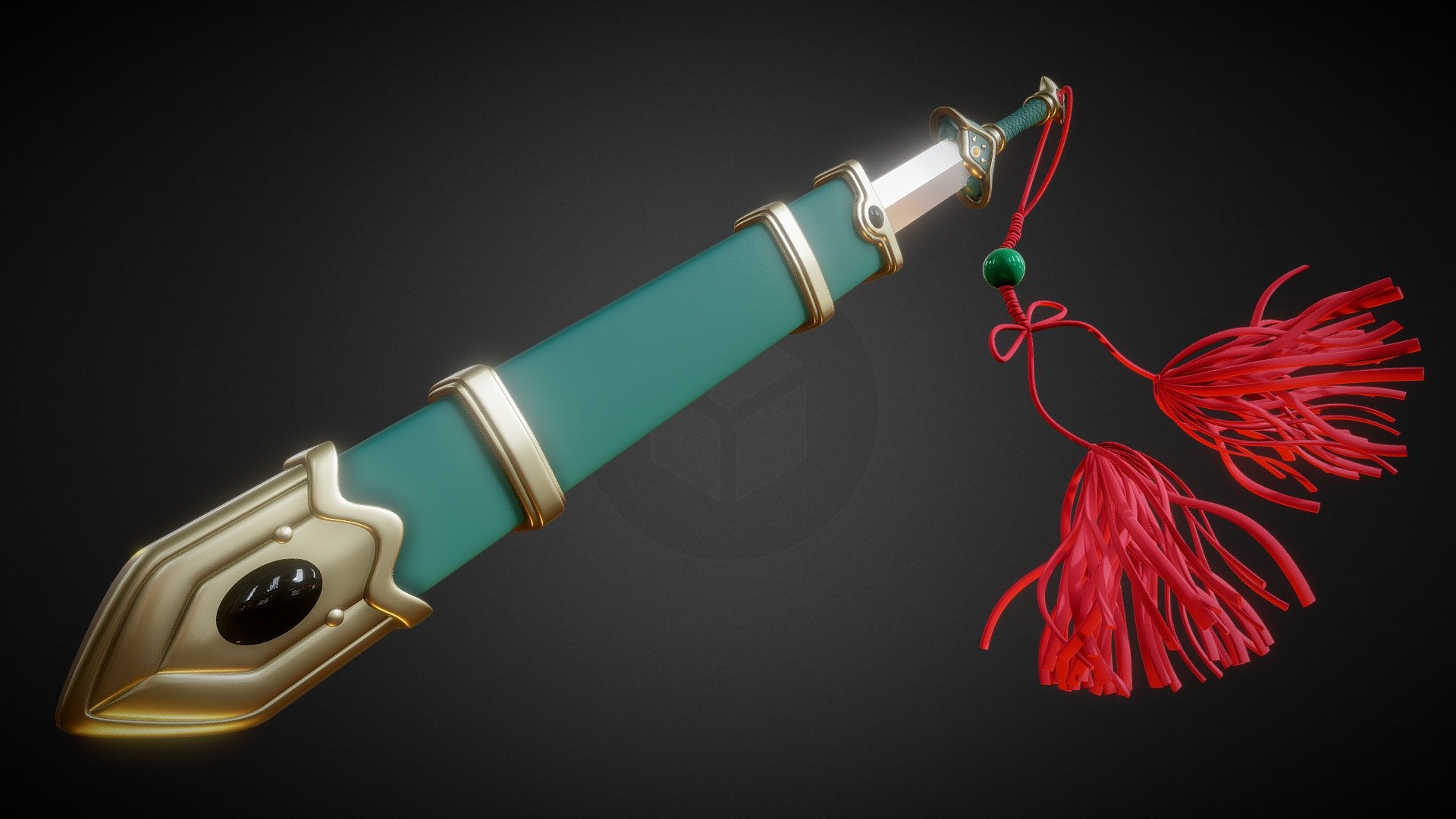 Printable model of the characteristic sword and sheath used by Shaoran Li from CardCaptor Sakura and Tsubasa Resevoir Chronicle anime and manga by CLAMP. 

The sword can be printed separately from the sheath to attatch and detatch it from the sheath as a real sword.

💮 If you liked my work remember to Follow me and Share! 
🧸 💬 Commissions Open: ko-fi.com/Tsubasa_Art ☕🌸 !! - Printable Shaoran Li´s Sword & Sheath - Buy Royalty Free 3D model by Tsubasa ツバサ (@Tsubasa_Art) 3d model