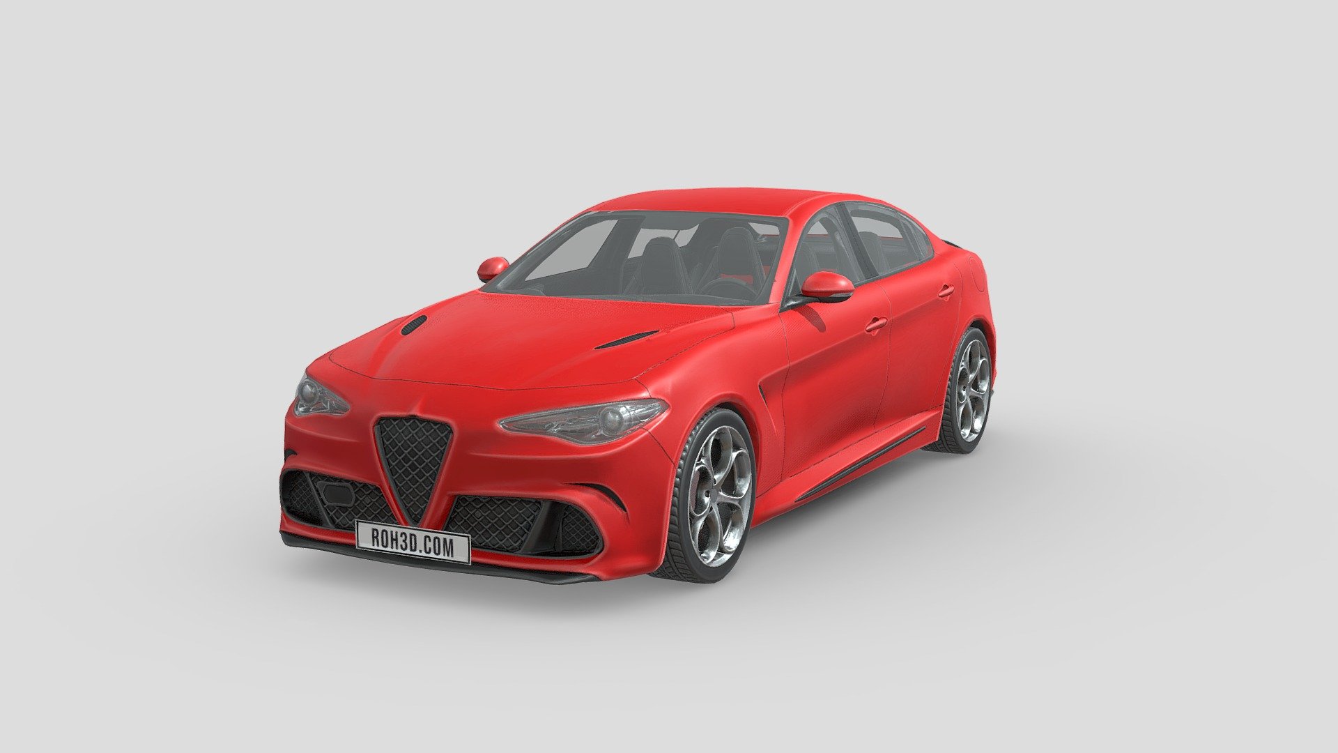 The Alfa Romeo Giulia (Type 952) is a compact executive car produced by the Italian automobile manufacturer Alfa Romeo. It was unveiled in June 2015, with market launch scheduled for February 2016, and it is the first saloon offered by Alfa Romeo after the production of the 159 ended in 2011. The Giulia is also the first mass-market Alfa Romeo vehicle in over two decades to use a longitudinal rear-wheel drive platform, since the 75 which was discontinued in 1992. The Giulia was second in 2017 European Car of the Year voting and was named Motor Trend Car of the Year for 2018. In 2018, Giulia was awarded the Compasso d'Oro industrial design award 3d model