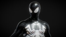 Spider-Man Symbiote Spider-Man 2 PS5 marvel, spiderman, marvelcomics, symbiote, miles-morales, peterparker, milesmorales, symbiote-venom, spiderman2