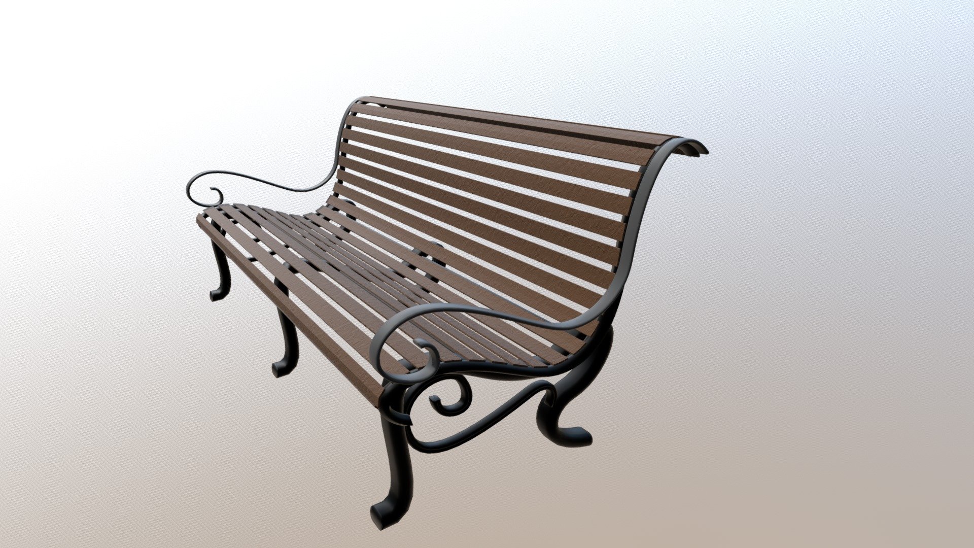 A wooden bench that was used on the Titanic for sitting around the promenade. The model is suitable for static renders, props and environment shots - RMS Titanic Wooden Bench - 3D model by culerdamage (@oladoto) 3d model