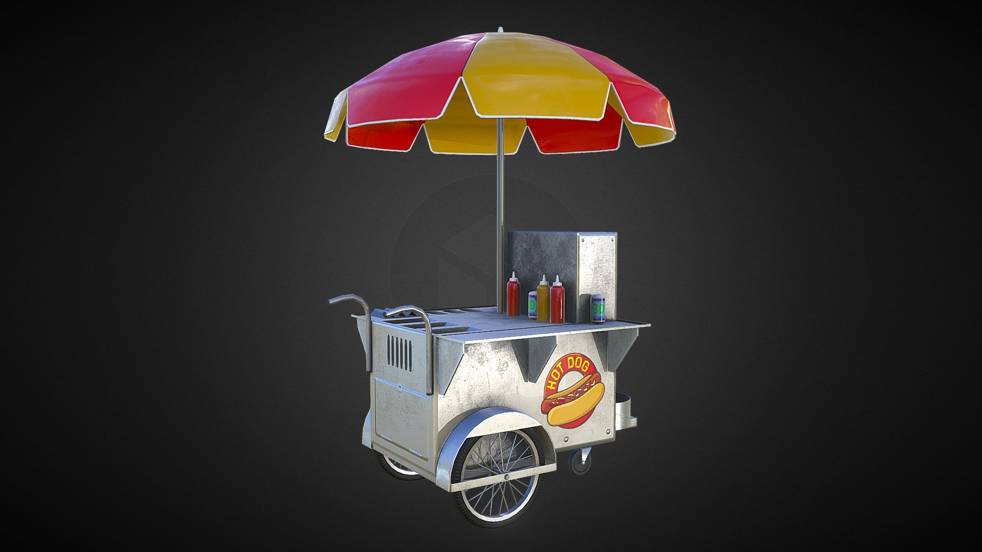 Buy the models here: -link removed-#!/content/78686 - Hot Dog Stand - Buy Royalty Free 3D model by Eugene Domolazov (@eugene_domolazov) 3d model