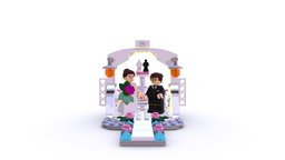 Lego Wedding | Set Cerimônia Texturizado wedding, lego, design, concept