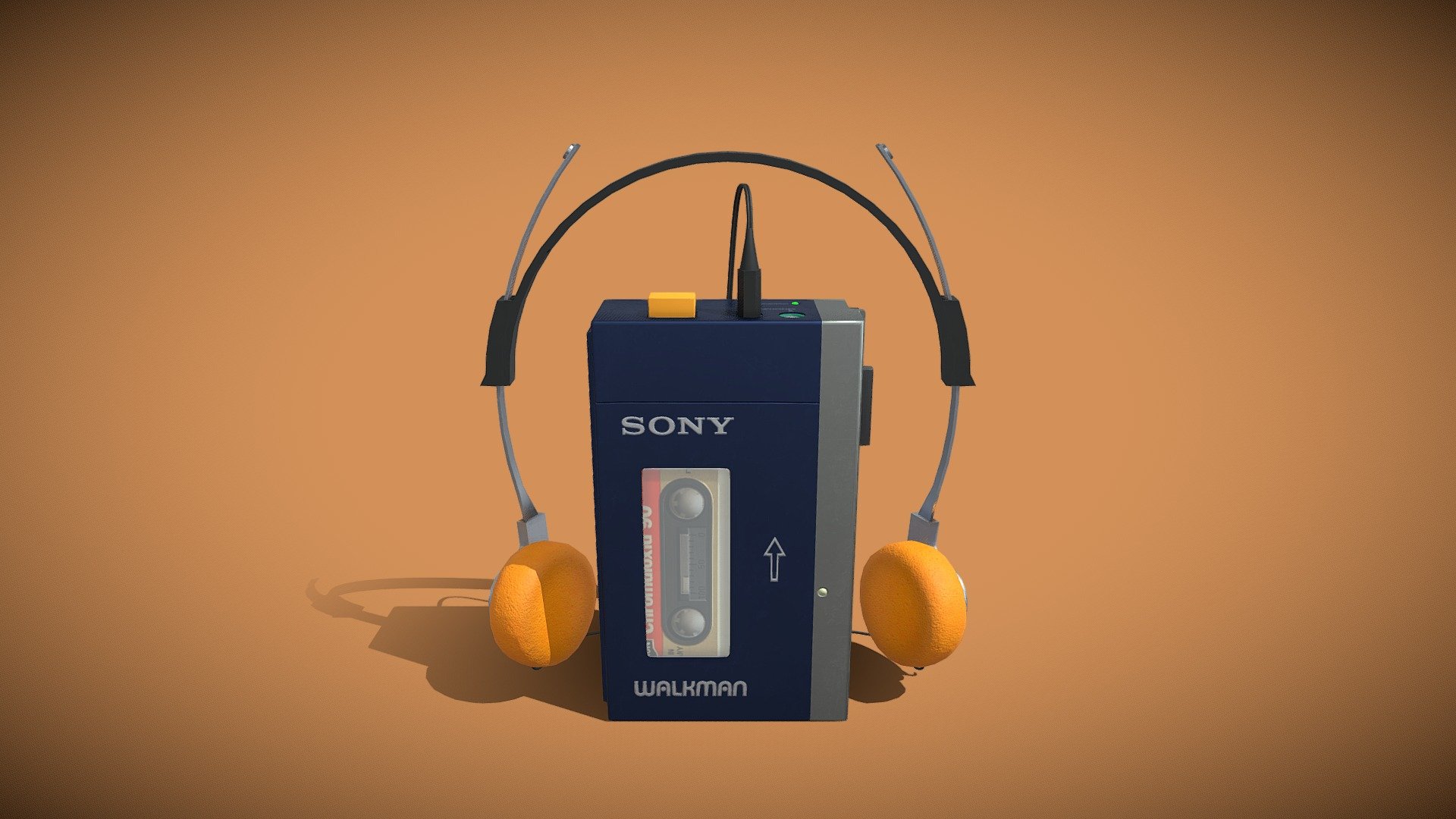 A slighty roughed up Sony Walkman from the 80s.

Collaboration with https://sketchfab.com/milkfromsaturn

Model: milkfromsaturn

Texture: Me - Sony Walkman - Download Free 3D model by julius.j.bib 3d model