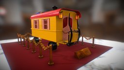 Toy circus vagon train, circus, vagon
