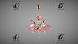 696062 Rosata Osgona chandelier lamp, chandelier, lighting, light, osgona, rosata
