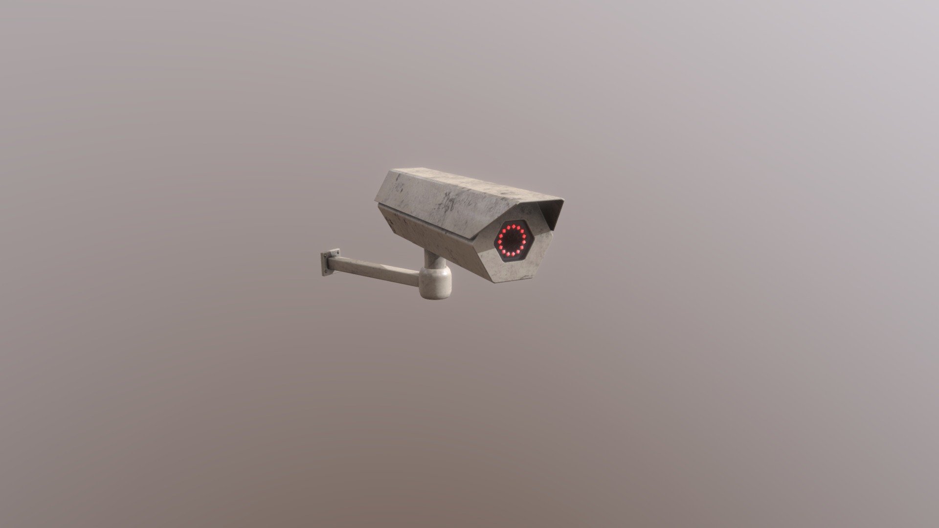 Surveillance camera modeled in Maya and textured in Substance Painter for my Cyberpunk City project: https://www.artstation.com/artwork/6bEmAr - Surveillance Camera - 3D model by ManlioRF 3d model