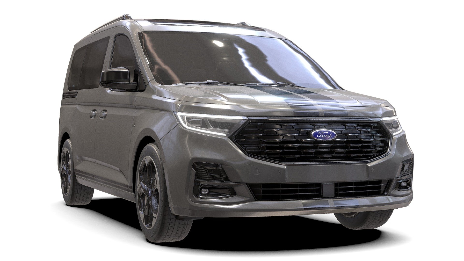 Ford Tourneo Connect 2022 - 3D model by autoactiva 3d model