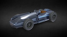 Mercedes benz W196 Print model toy, grand, retro, 3dprintable, classic, scale, sportscar, replica, benz, mercedes, racecar, prix, w196, racing