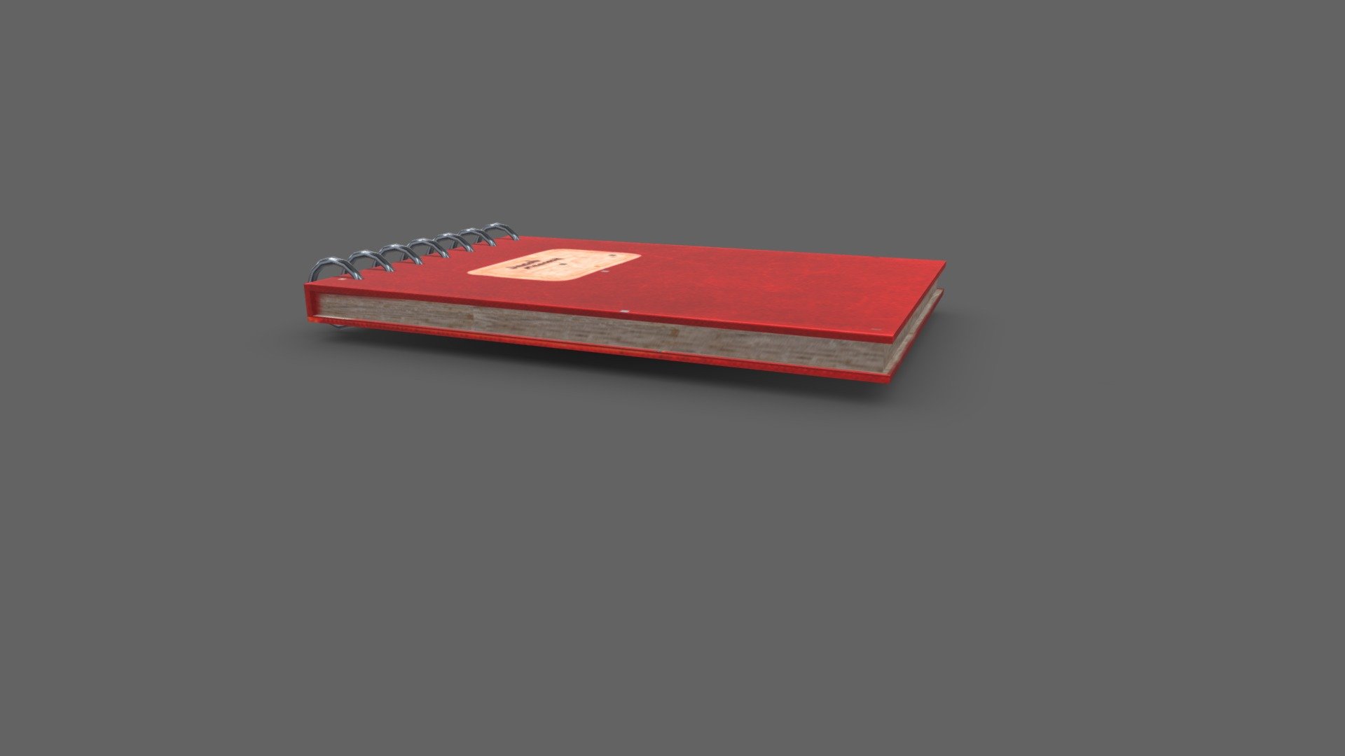 -college project - Notebook - 3D model by Jacob Meacock (@JacobMeacock) 3d model