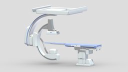 Medical C-Arm System with Table scene, room, device, instruments, set, element, unreal, laboratory, generic, pack, equipment, collection, ready, vr, ar, hospital, realistic, science, machine, engine, medicine, pill, unity, asset, game, 3d, pbr, low, poly, medical, interior
