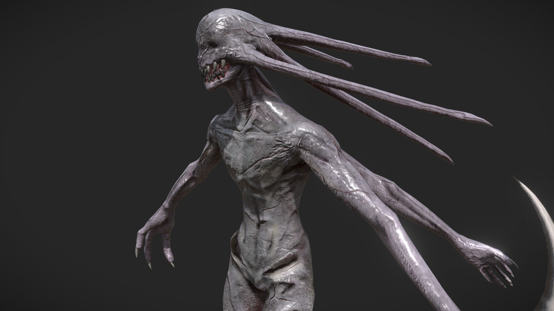 Monster_Alien - Download Free 3D model by maxbiba 3d model