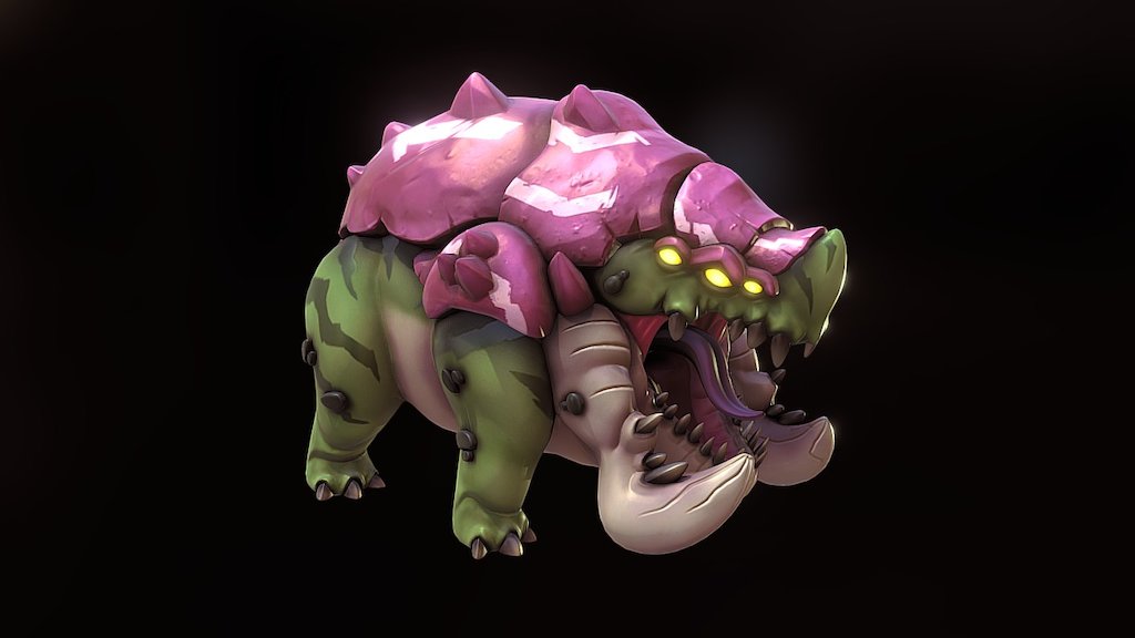 Alien Creature - Game Character - Alien Creature - 3D model by KieranMcKay 3d model