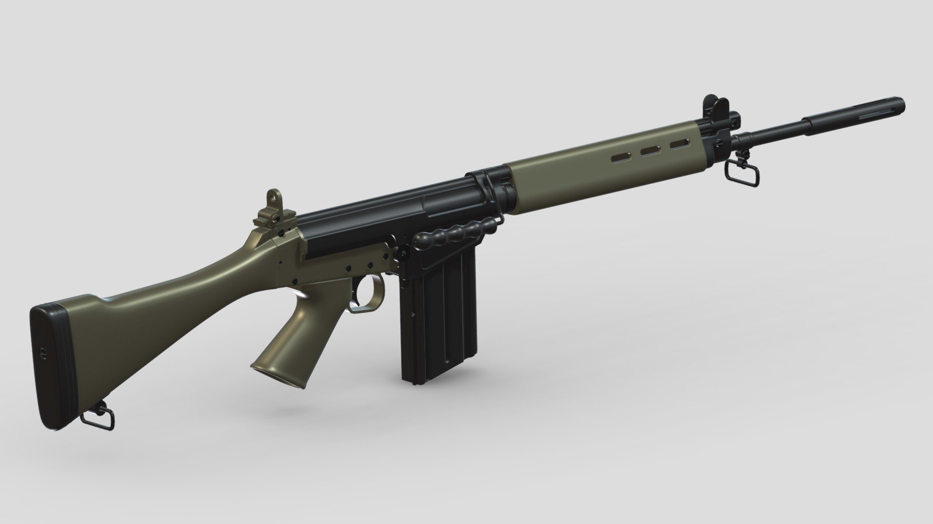 Hi, I'm Frezzy. I am leader of Cgivn studio. We are a team of talented artists working together since 2013.
If you want hire me to do 3d model please touch me at:cgivn.studio Thanks you! - FN FAL High-poly - Buy Royalty Free 3D model by Frezzy3D 3d model