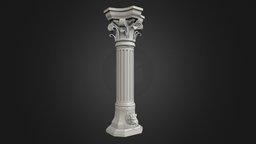 Graveyard Props : Pillar graveyard, column, pillar, architecture