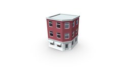 Courner Apartment (Low Poly) appartment, apartments, buildings, floor, bulding, apartment, game-art, cityscene, places, apartment-building, game-assets, apartmentbuilding, architecture, low-poly, game, city, city-props, city-assets, apartment-complex, apartmenthouse