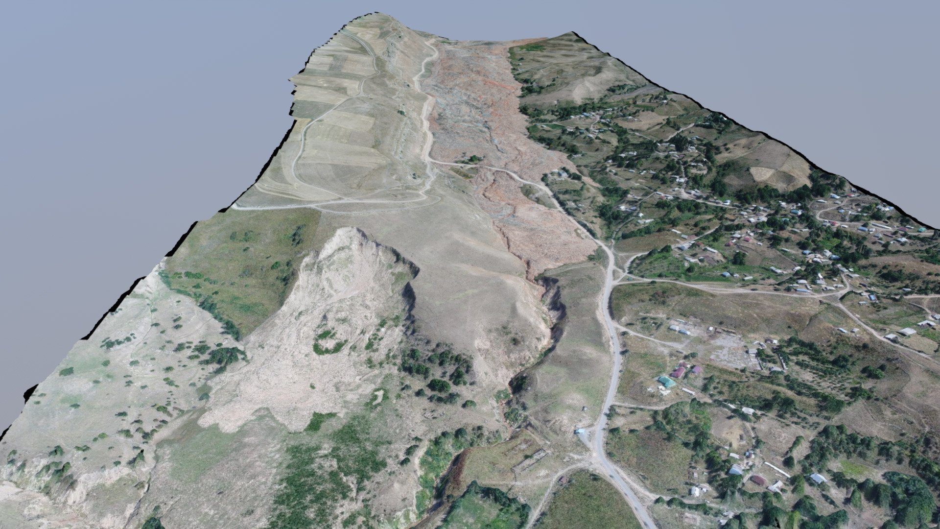 Landslides 3D models using DJI phantom 3/4 pro during two fieldcampaigns in 2016 and 2017 in Kyrgyzstan, Central Asia.
contact: behling@gfz-potsdam.de
https://www.gfz-potsdam.de/en/staff/robert-behling/sec14/ - KurbuTash_LowePart_Toe - 3D model by sec14gfz 3d model