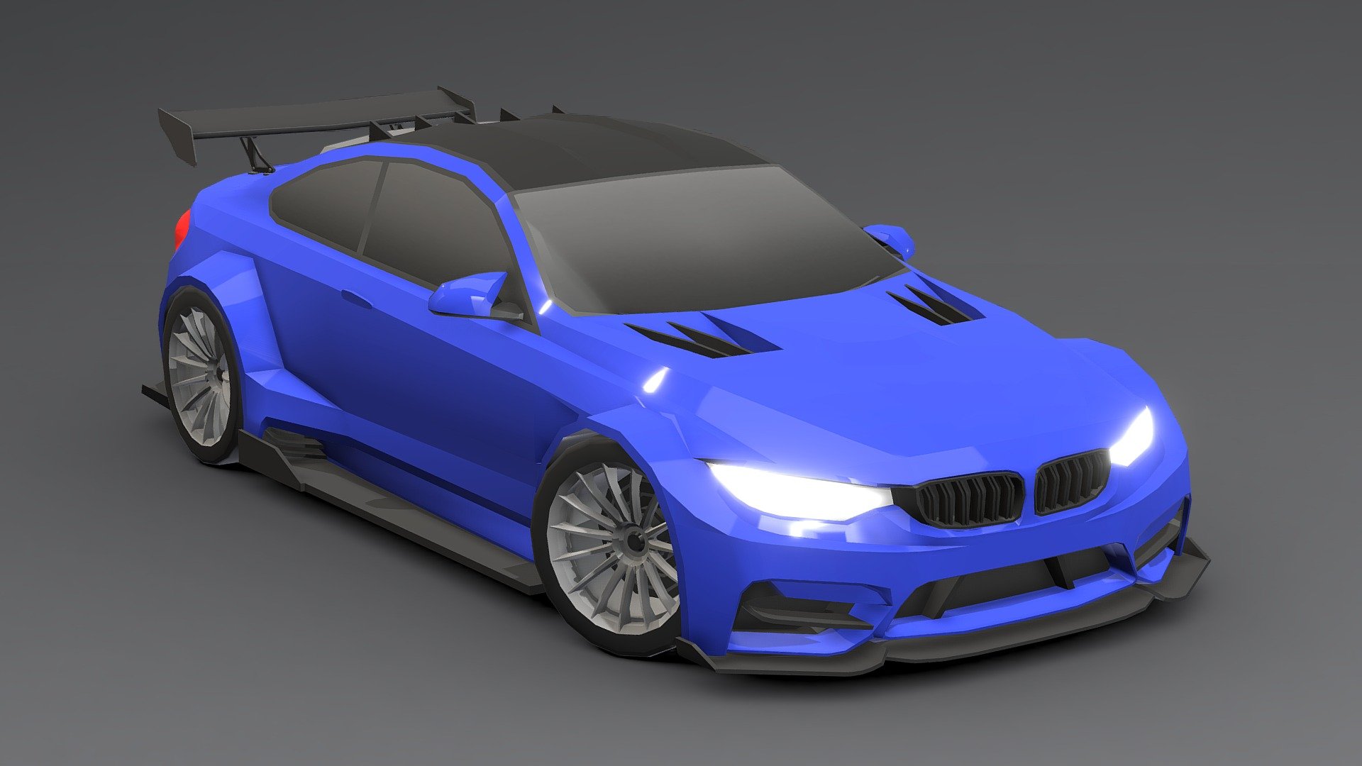 Bmw M4 Sport Low-poly 3D.



You can use these models in any game and project.



This model is made with order and precision.



The color of the body and wheels can be changed.



Separated parts (body. wheel).



Very low poly.



Average poly count: 11/000 Tris.



Texture size: 128/256 (PNG).



Number of textures: 2.



Number of materials: 3.



format: fbx, obj, 3d max.




 - Bmw M4 Sport Low-poly 3D - Buy Royalty Free 3D model by Sidra (@Sidramax) 3d model