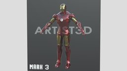 Iron Man Mark 3 Cosplay Full-size Suit