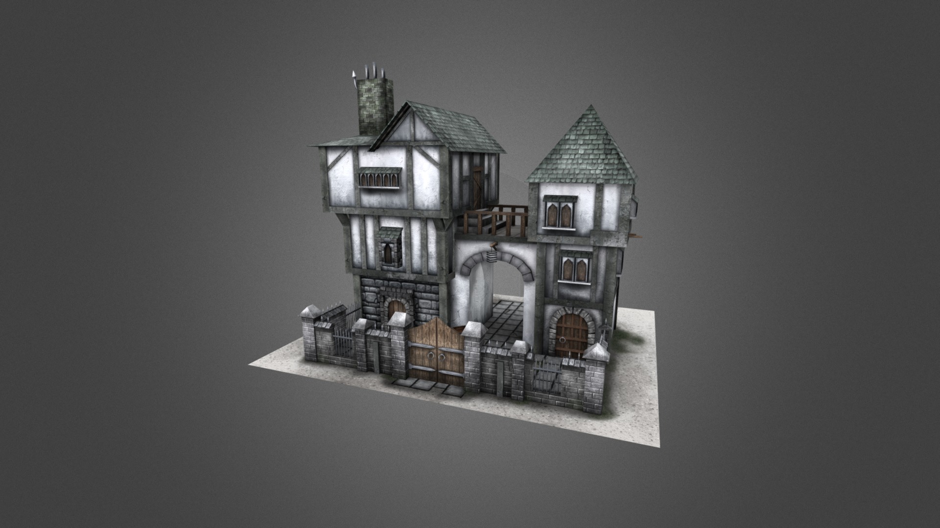 Download on CG Duck Store
http://gamedev.cgduck.pro - Medieval House 04 - Buy Royalty Free 3D model by CG Duck (@cg_duck) 3d model