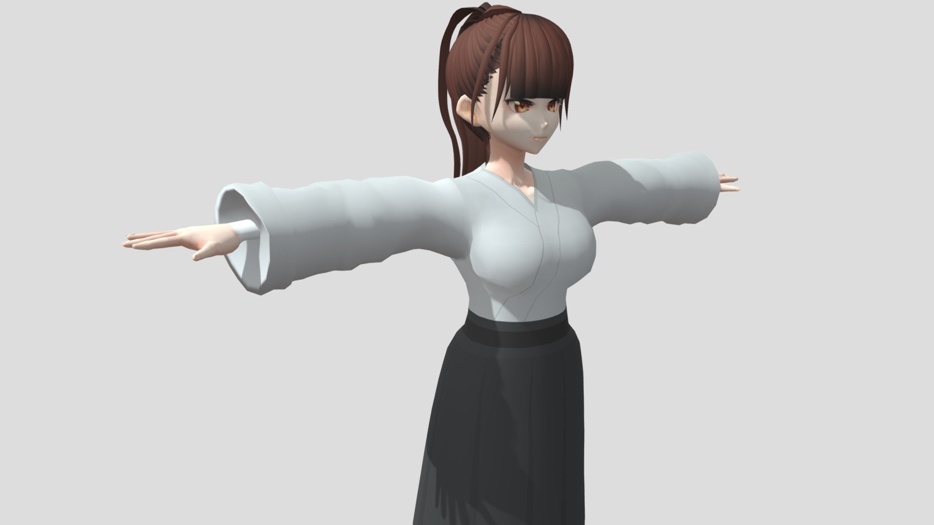 Model preview



This character model belongs to Japanese anime style, all models has been converted into fbx file using blender, users can add their favorite animations on mixamo website, then apply to unity versions above 2019



Character : Samurai

Verts:23640

Tris:33736

Fifteen textures for the character



This package contains VRM files, which can make the character module more refined, please refer to the manual for details



▶Commercial use allowed

▶Forbid secondary sales



Welcome add my website to credit :

Sketchfab

Pixiv

VRoidHub
 - 【Anime Character / alex94i60】Samurai (V3) - Buy Royalty Free 3D model by 3D動漫風角色屋 / 3D Anime Character Store (@alex94i60) 3d model