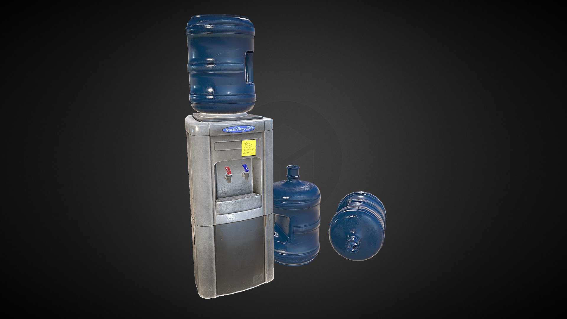 Water Dispenser - 3D model by Tragan Monaghan (@tragan) 3d model