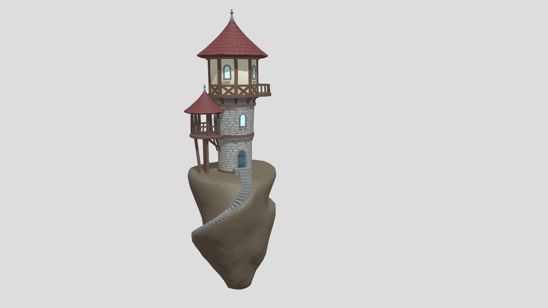 Tower WIP - 3D model by vciart 3d model