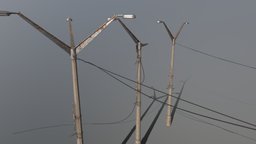 Pripyat light poles