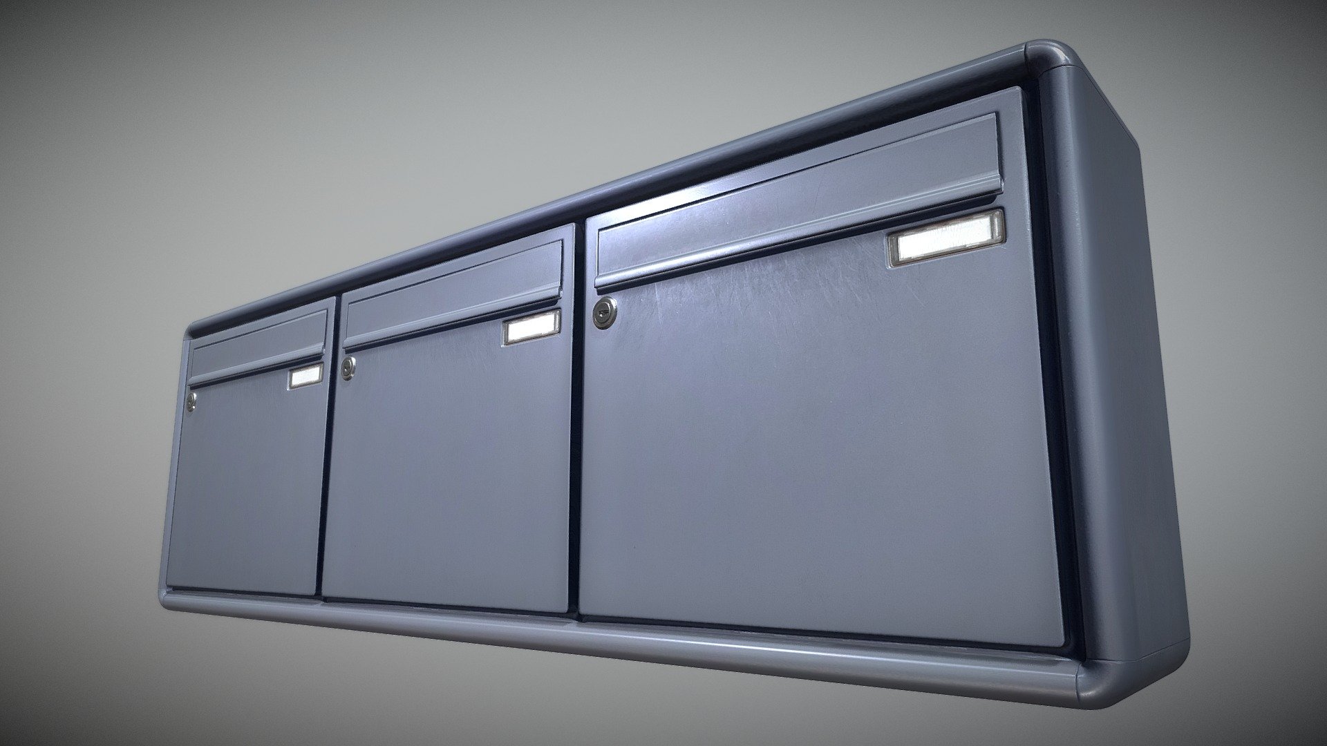 - Mailbox (2) - High-Poly - Buy Royalty Free 3D model by VIS-All-3D (@VIS-All) 3d model