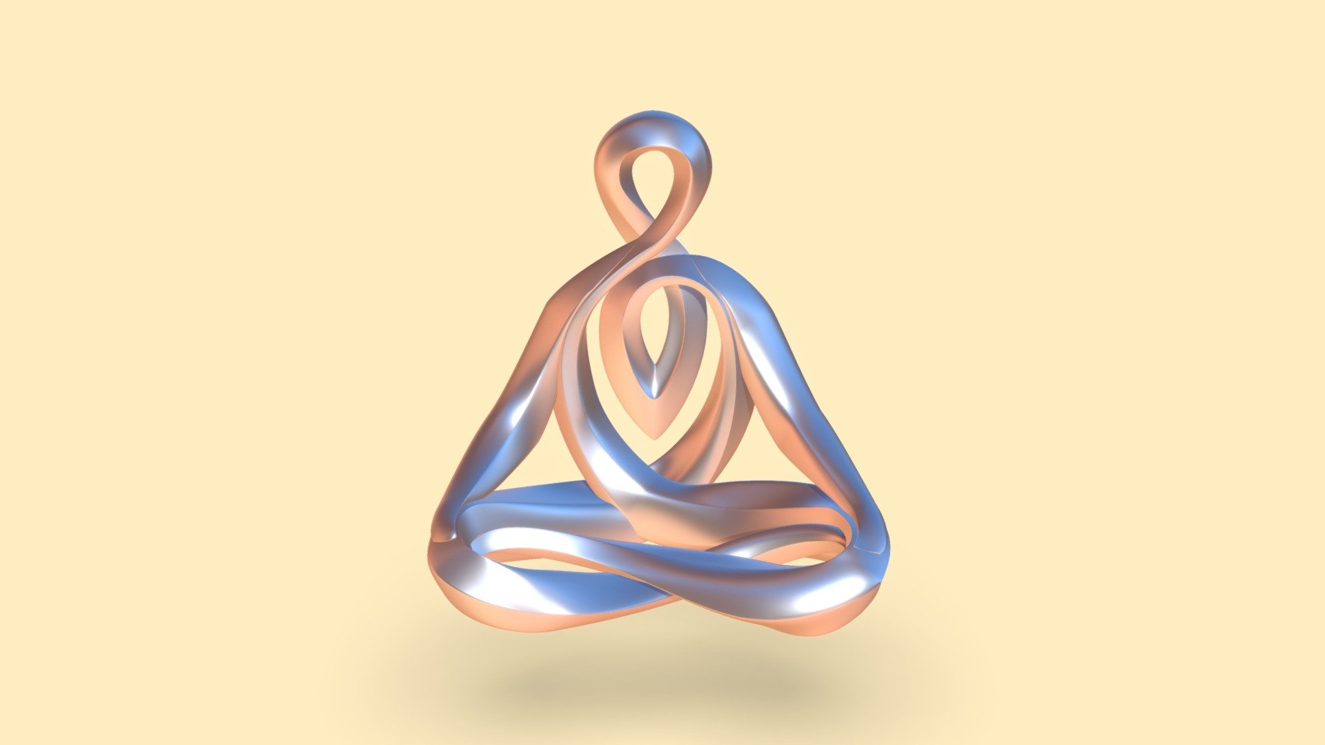 Simple lines of sitting yoga man in lotus meditation. Ready for 3d-print. Author`s work.

Version 2 (with heart): https://skfb.ly/6VqpZ

With snake like little Buddha: https://skfb.ly/onXTO

With wings: https://skfb.ly/op9RJ

Patron of the arts: Konstantin Kazantsev. — Yo, man! Wasssap 3d model