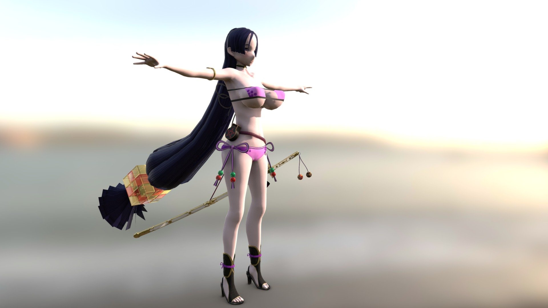 Raikou Bikini
Fate Grand Order - Raikou Bikini - 3D model by Siriphon (@einherjar) 3d model