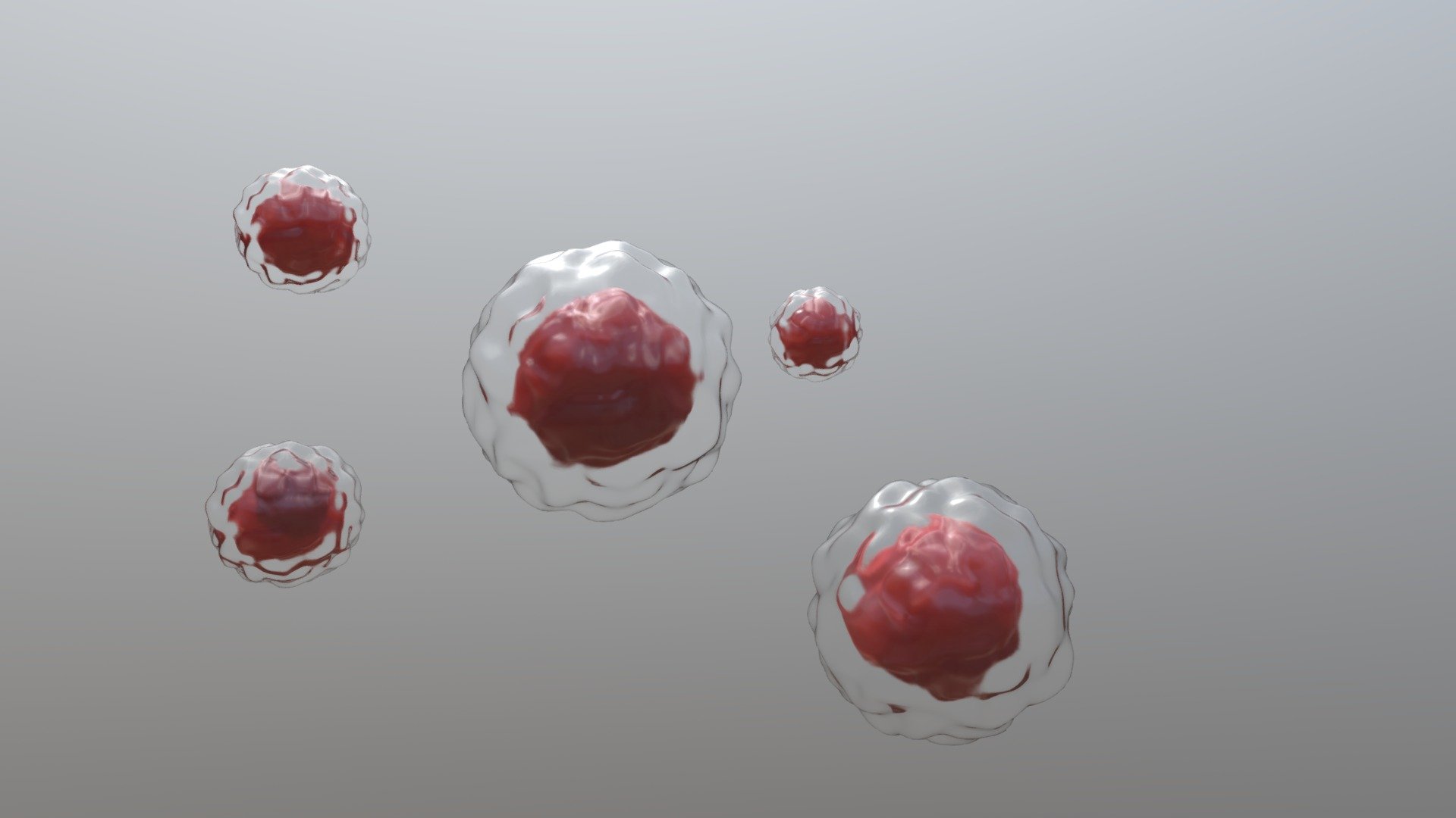 This is a representation of Stem Cells! I think they are very close to what doctors see under their microscope! - Stem Cells - Buy Royalty Free 3D model by Digital3dWorld (@zisisbad) 3d model