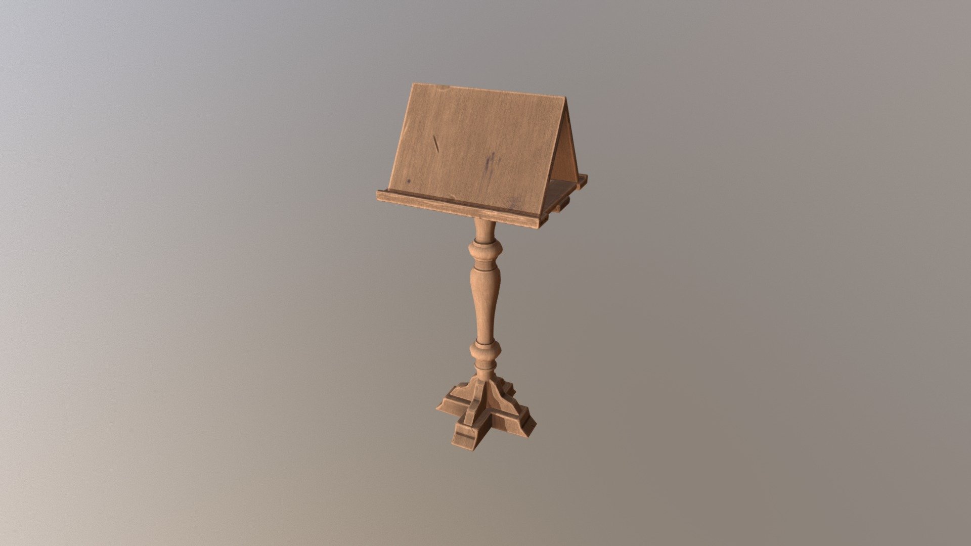 Lectern - 3D model by neisha 3d model
