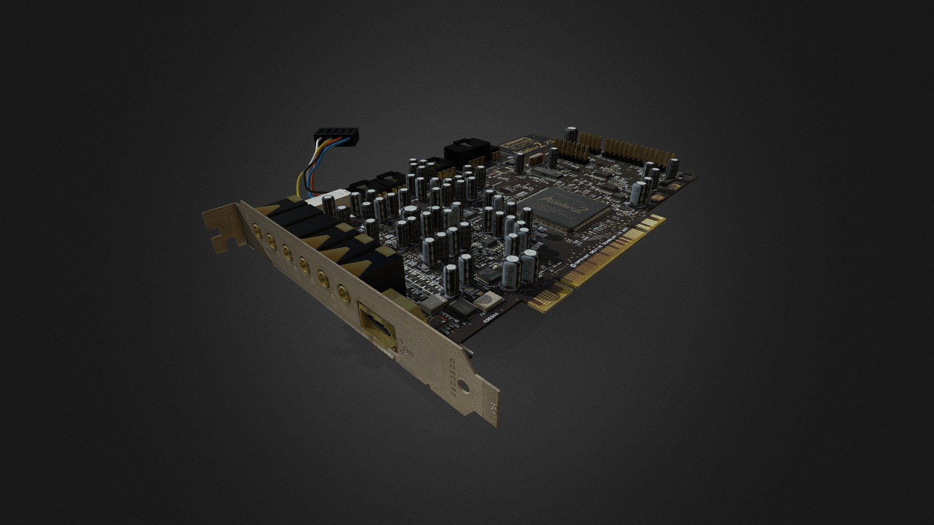 Elevate Innovation - 3D Circuit Board Render - 3D model by Santiago.Forero 3d model