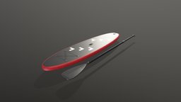 Stand-up-paddle board 3D skin3 board, park, realistic, water, sup, pbr, lowpoly, noai