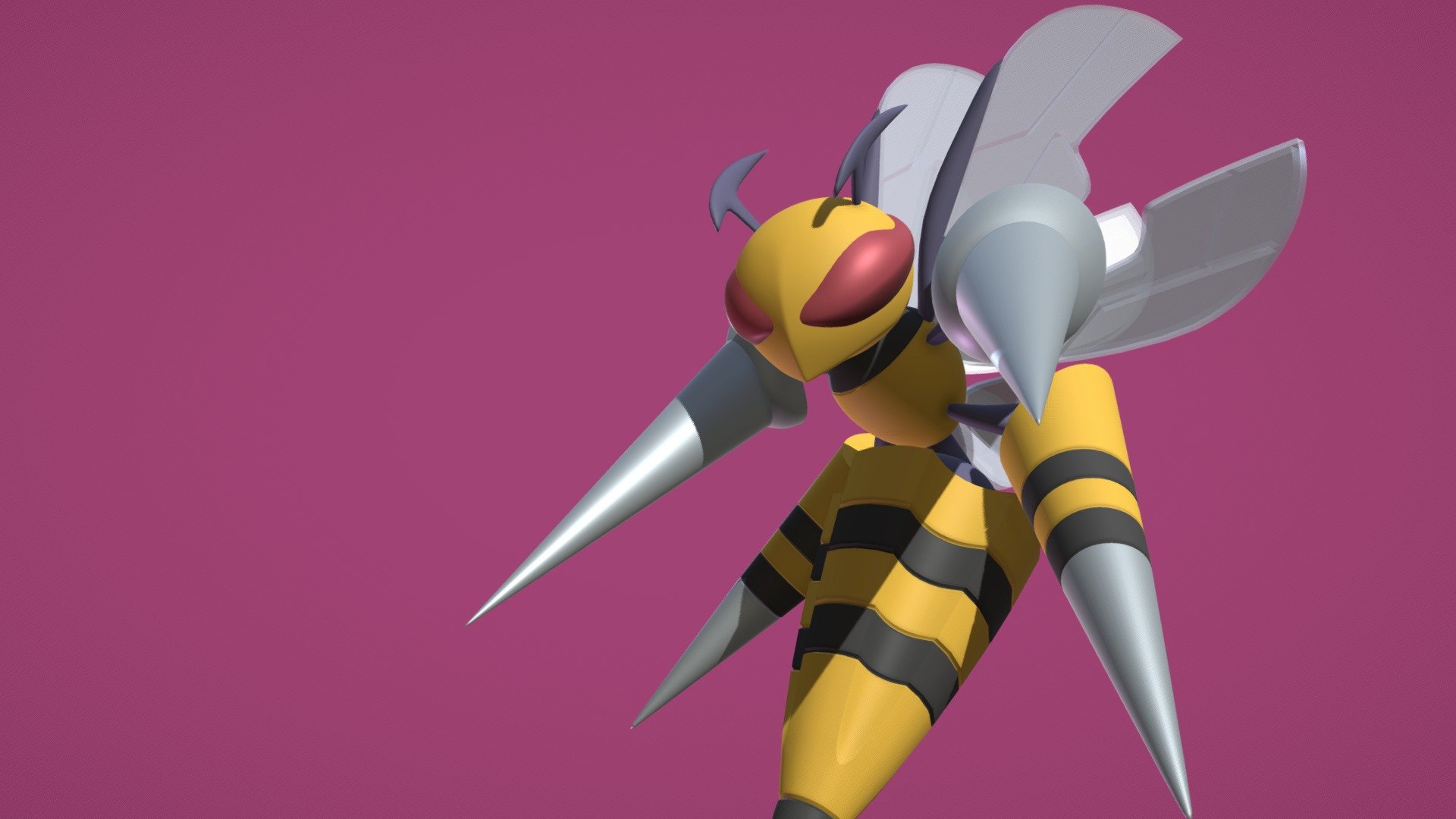 &ldquo;Beedrill is extremely territorial. No one should ever approach its nest—this is for their own safety. If angered, they will attack in a furious swarm.