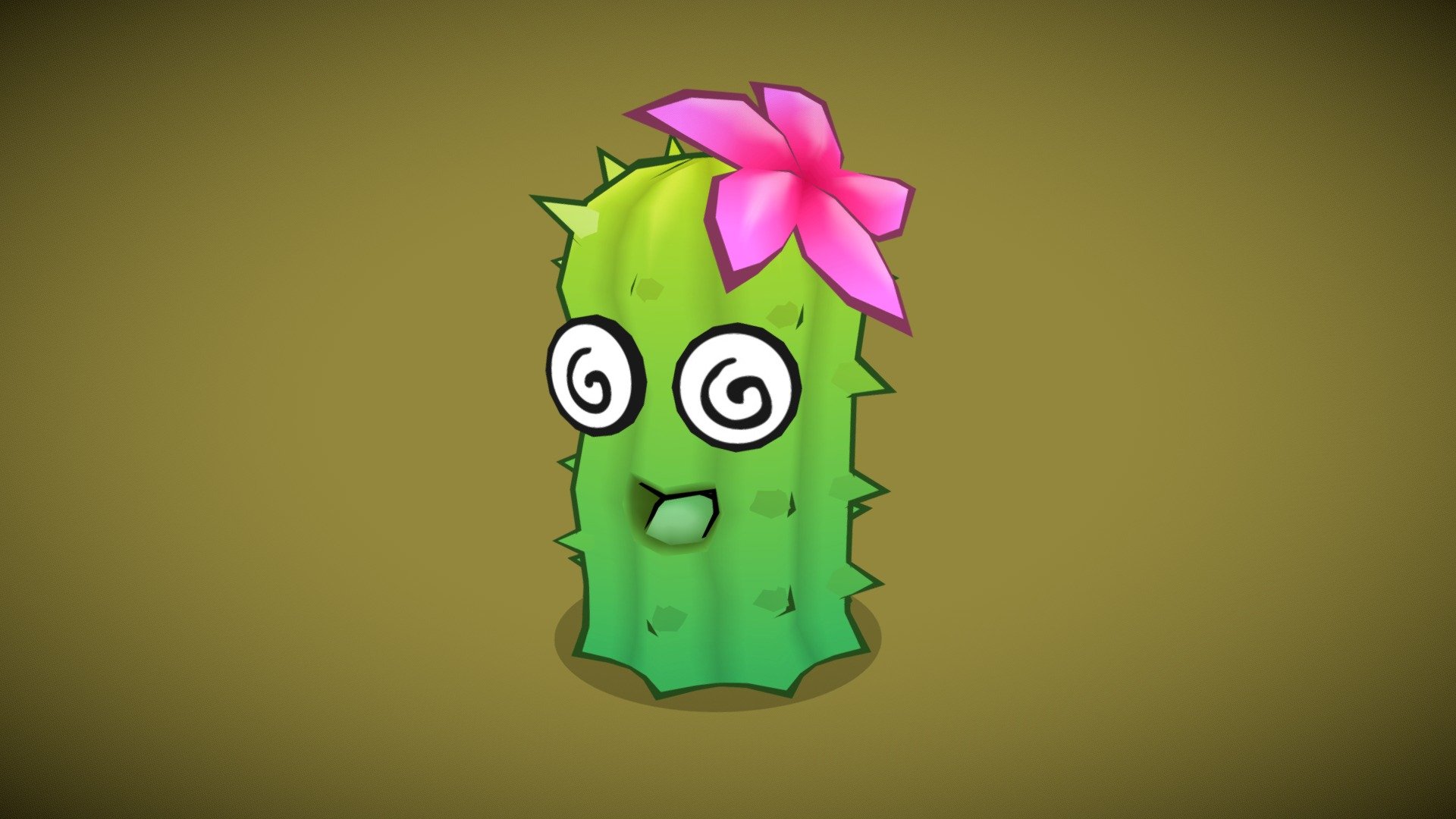 Here are some pictures of the path I took designing this model.



An enemy for an action-rpg or for a board game, who knows?
Maybe I should know&hellip; - Confused Cactus - 3D model by Faithtoken 3d model
