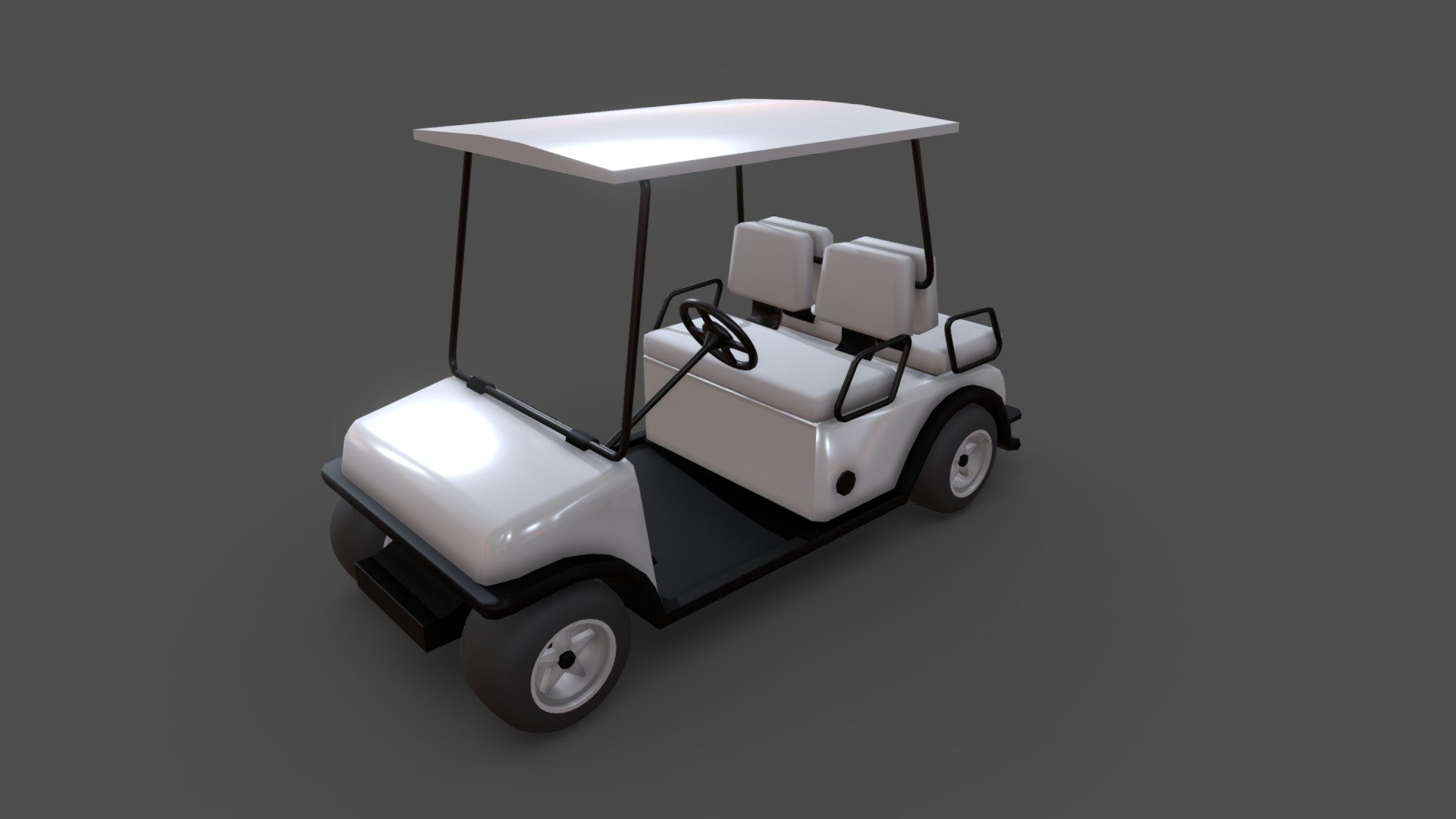 Features:




Low poly.

Game ready.

Textures included and materials applied.

Materials configured.

Colors that are easy to change.

Grouped and nomed parts.

All formacts tested and working

No plug-ins needed.
 - Golf Cart - Buy Royalty Free 3D model by Elvair Lima (@elvair) 3d model